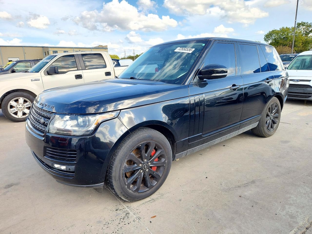 Vista de 2013 LAND ROVER RANGE ROVER HSE, ángulo 1