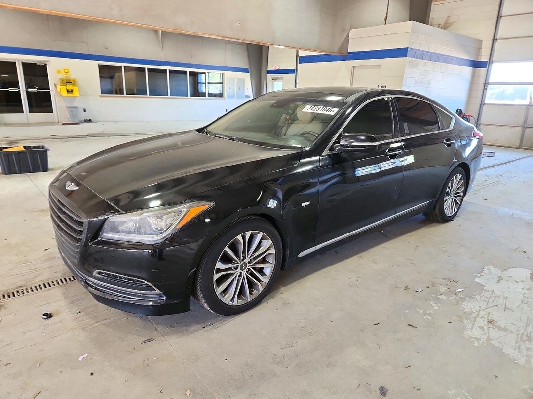 Vue de 2015 HYUNDAI GENESIS 3.8L, angle 1