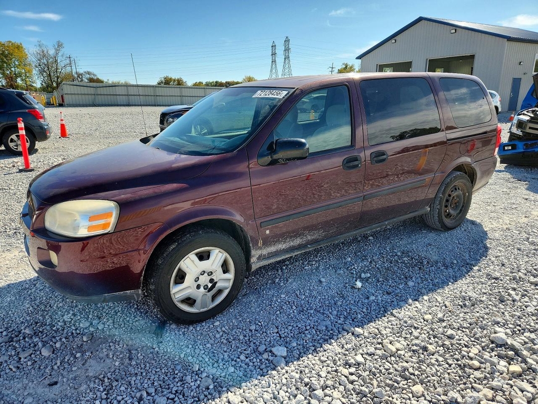 Vista de 2008 CHEVROLET UPLANDER LS, ángulo 1