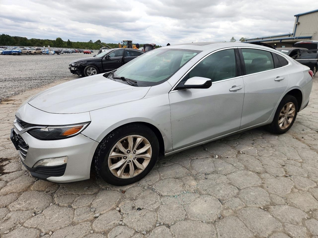 Vedere 2020 CHEVROLET MALIBU LT (1LT), unghi 1