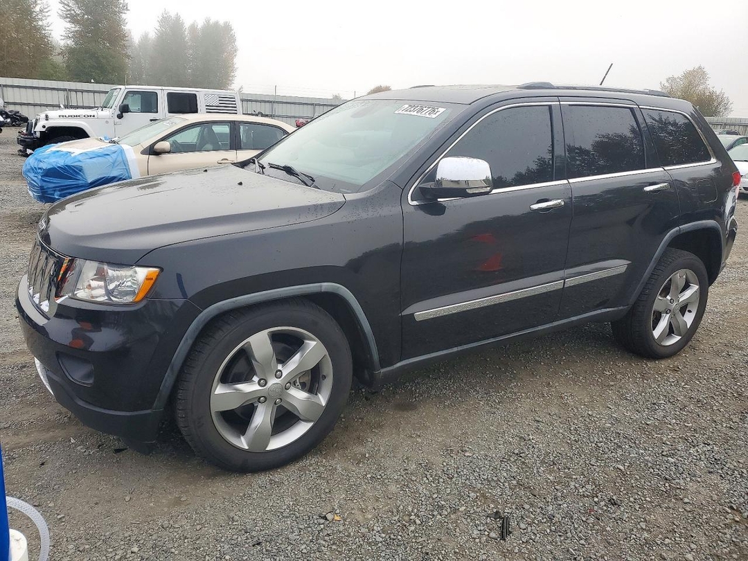 Вид 2011 JEEP GRAND CHEROKEE OVERLAND, угол 1