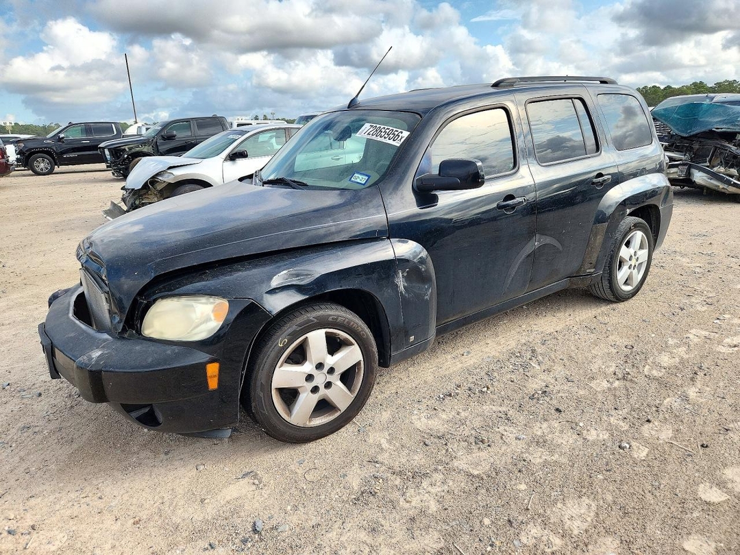 منظر 2008 CHEVROLET HHR LT، زاوية 1