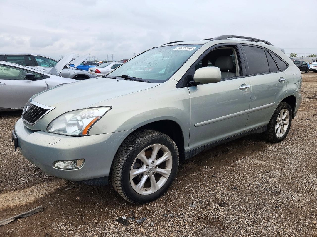 Vue de 2009 LEXUS RX 350, angle 1