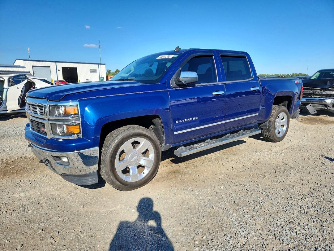 منظر 2014 CHEVROLET SILVERADO C1500 LTZ، زاوية 1
