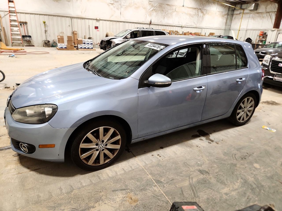 منظر 2011 VOLKSWAGEN GOLF، زاوية 1