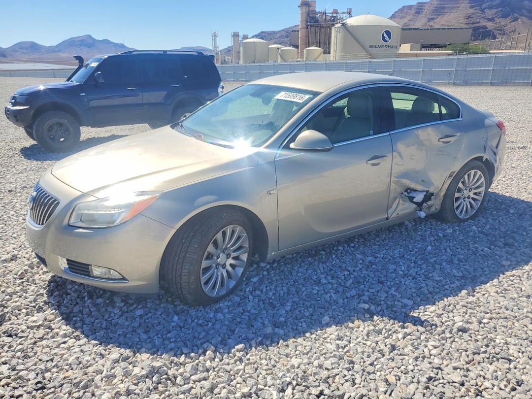 منظر 2011 BUICK REGAL CXL، زاوية 1