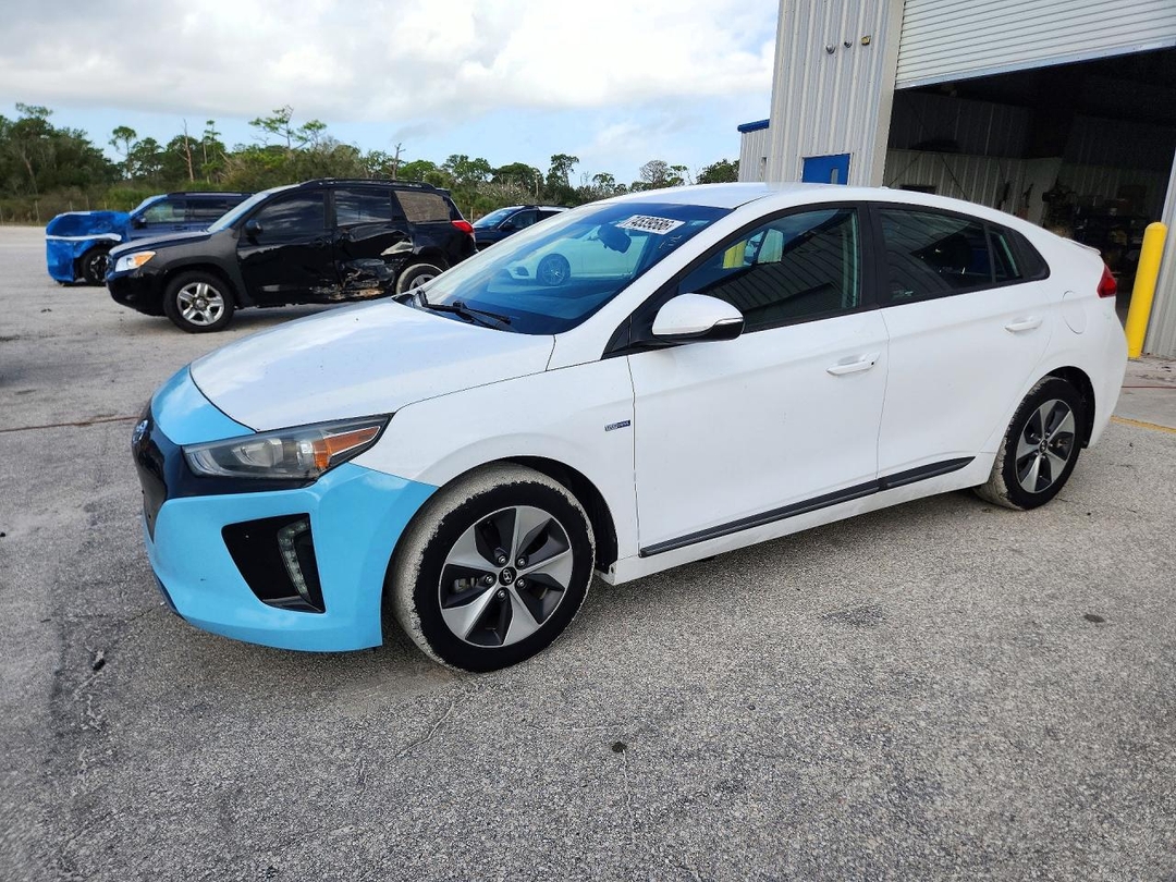 Вид 2019 HYUNDAI IONIQ ELECTRIC BASE, угол 1