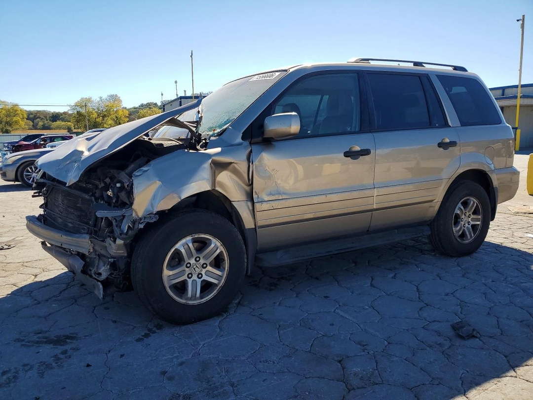 Vue de 2005 HONDA PILOT EXL, angle 1