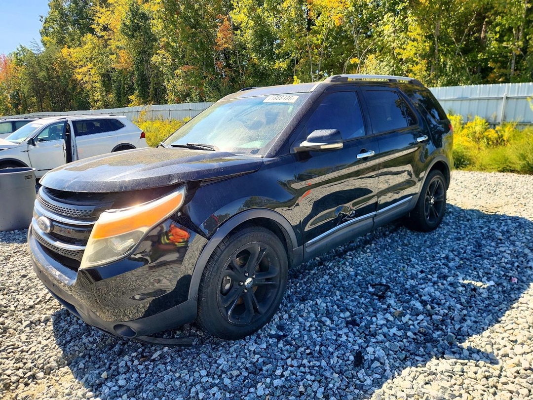 Vue de 2011 FORD EXPLORER LIMITED, angle 1