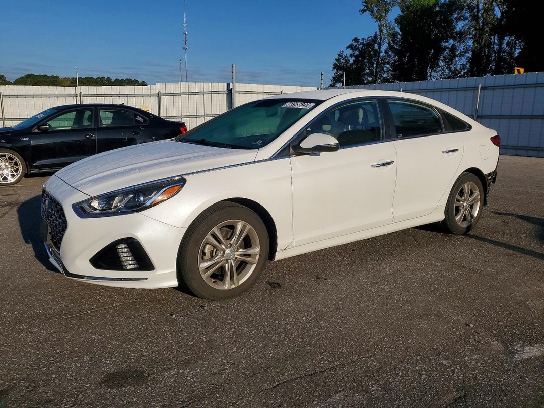 Вид 2019 HYUNDAI SONATA SEL, угол 1