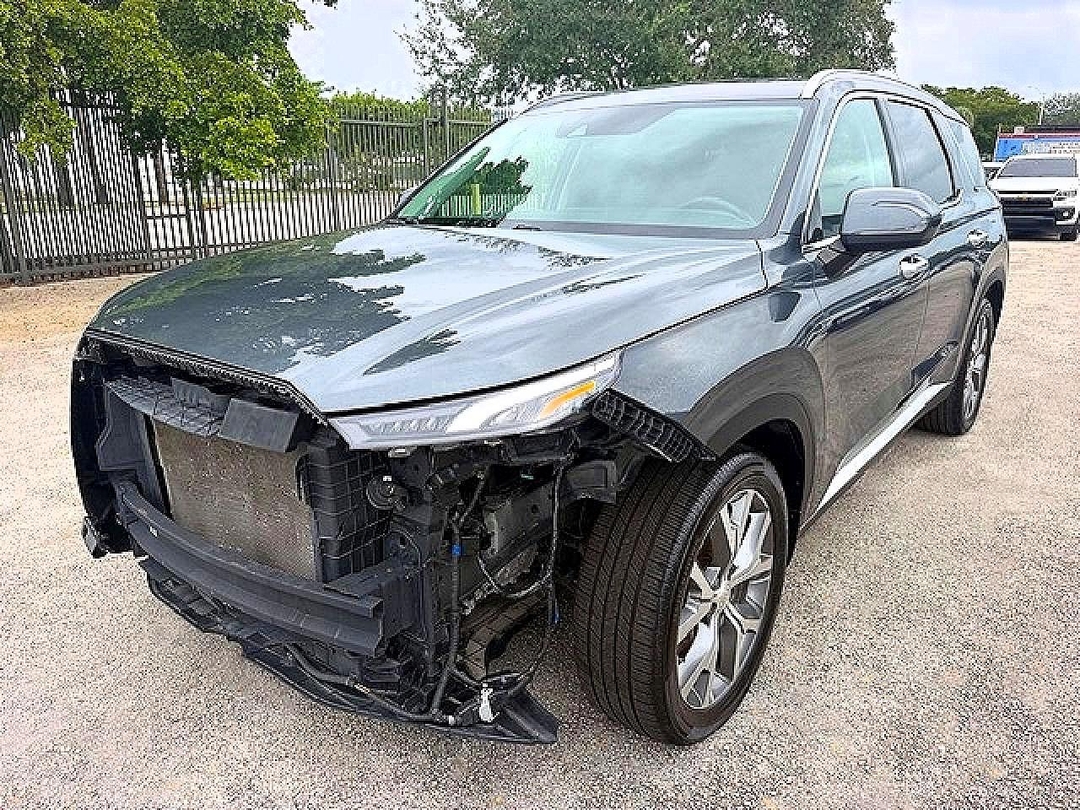 Vue de 2021 HYUNDAI PALISADE SEL, angle 1