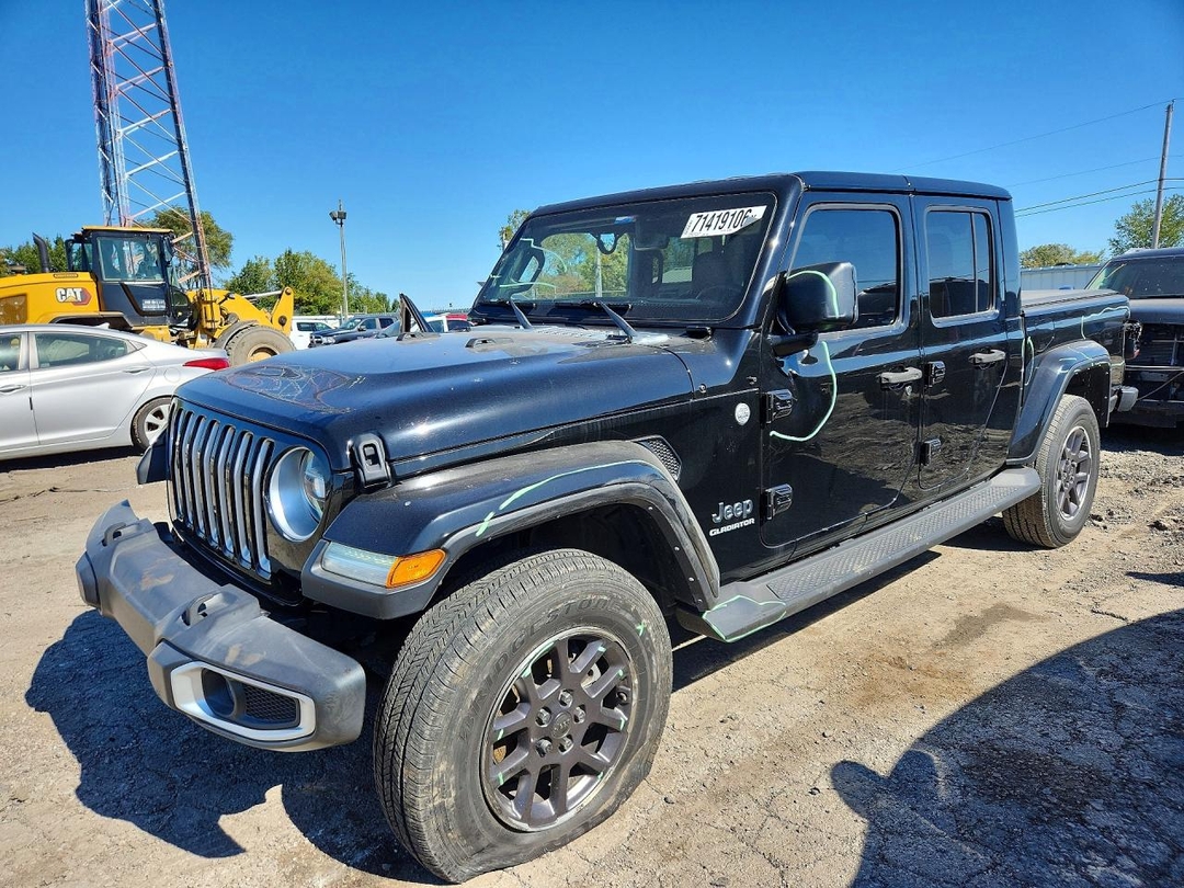 Vue de 2022 JEEP GLADIATOR OVERLAND, angle 1