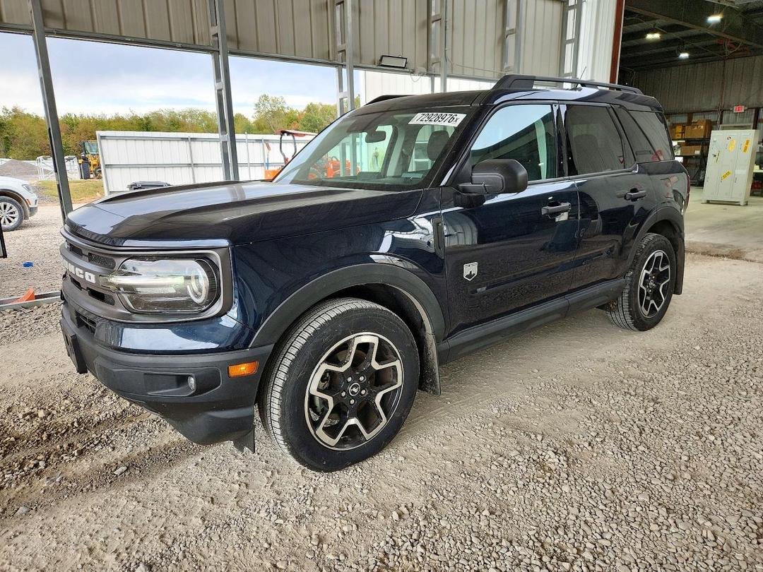 Вид 2021 FORD BRONCO SPORT BIG BEND, угол 1