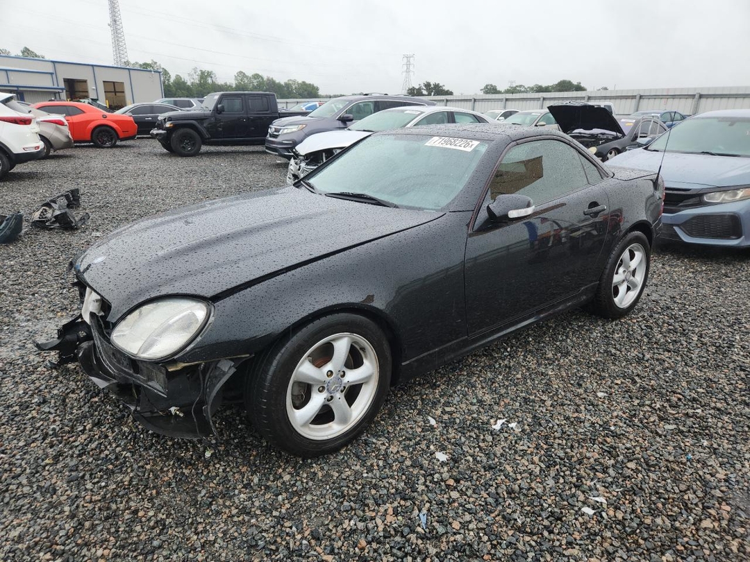 Вид 2001 MERCEDES-BENZ SLK 320, угол 1