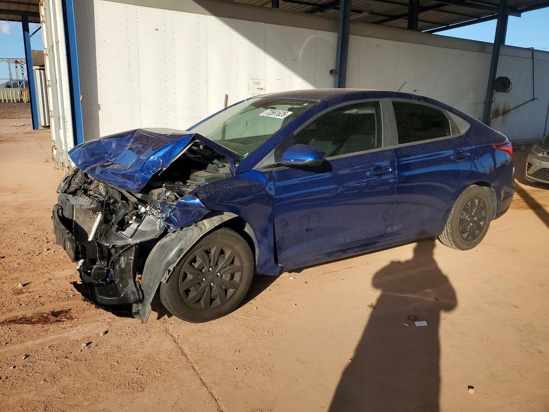 Vista de 2018 HYUNDAI ACCENT SE, ángulo 1