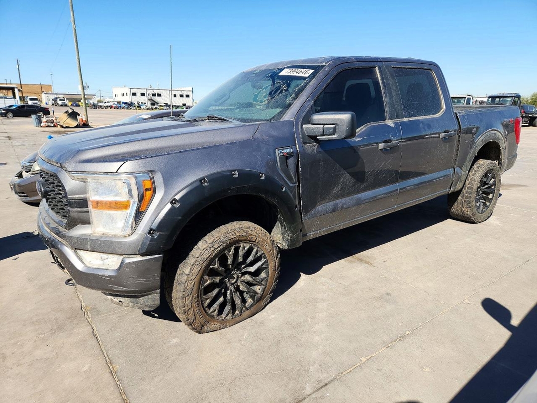 Вид 2022 FORD F150 SUPERCREW, угол 1
