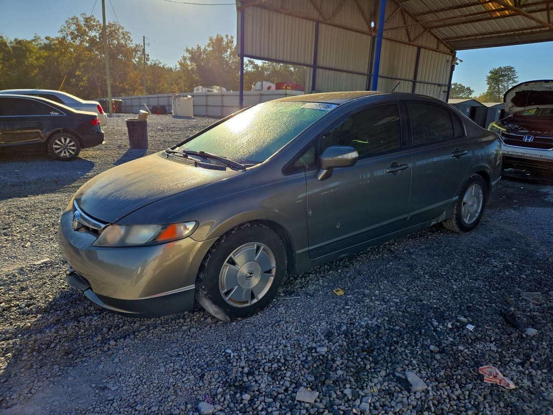 Vista de 2008 HONDA CIVIC HYBRID, ángulo 1