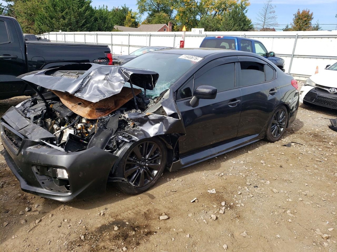 Vue de 2017 SUBARU WRX, angle 1