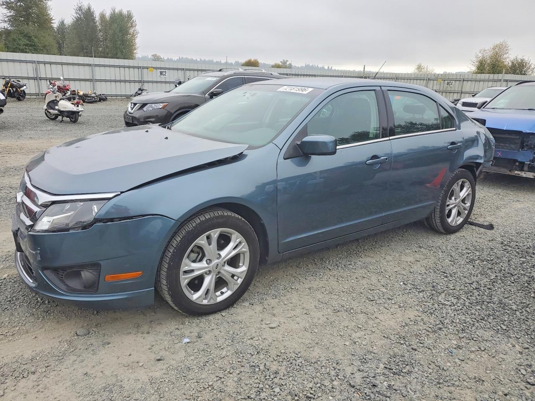 Vista de 2012 FORD FUSION SE, ángulo 1