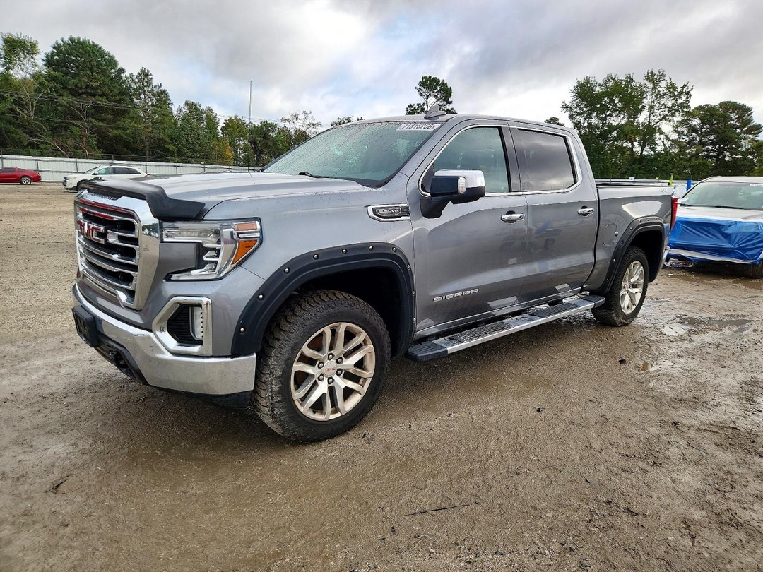 Vista de 2019 GMC SIERRA K1500 SLT, ángulo 1