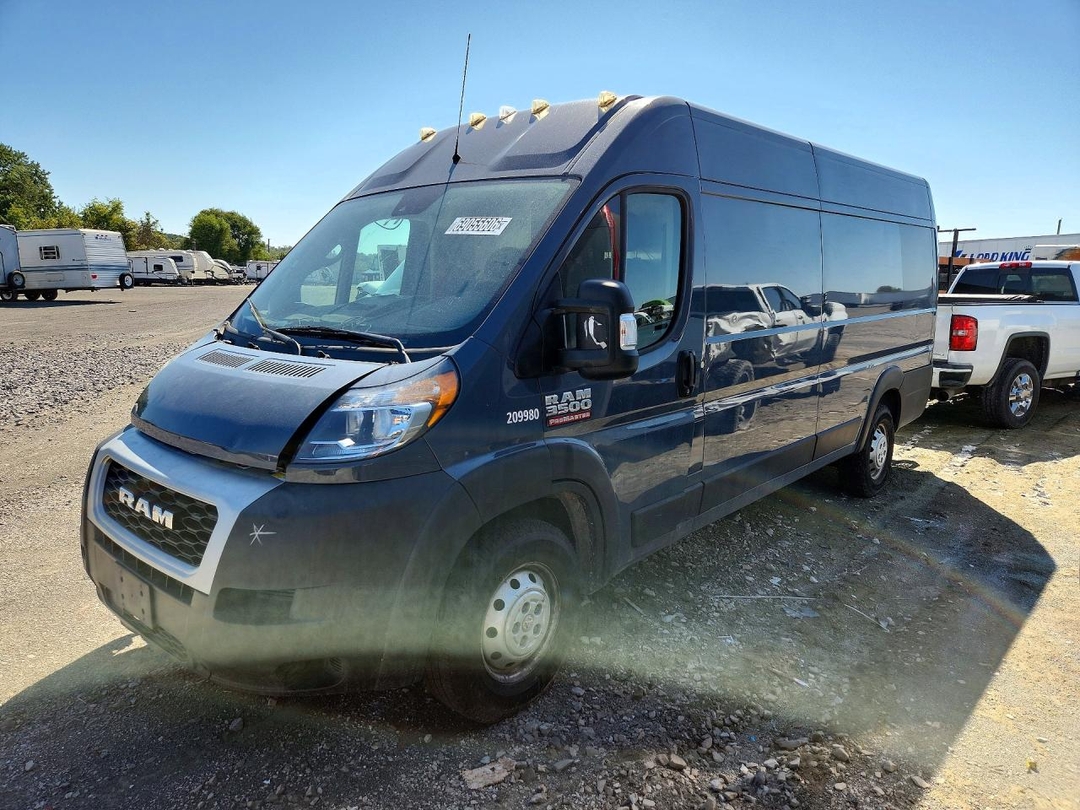 Vue de 2021 RAM PROMASTER 3500 DELIVERY VAN, angle 1
