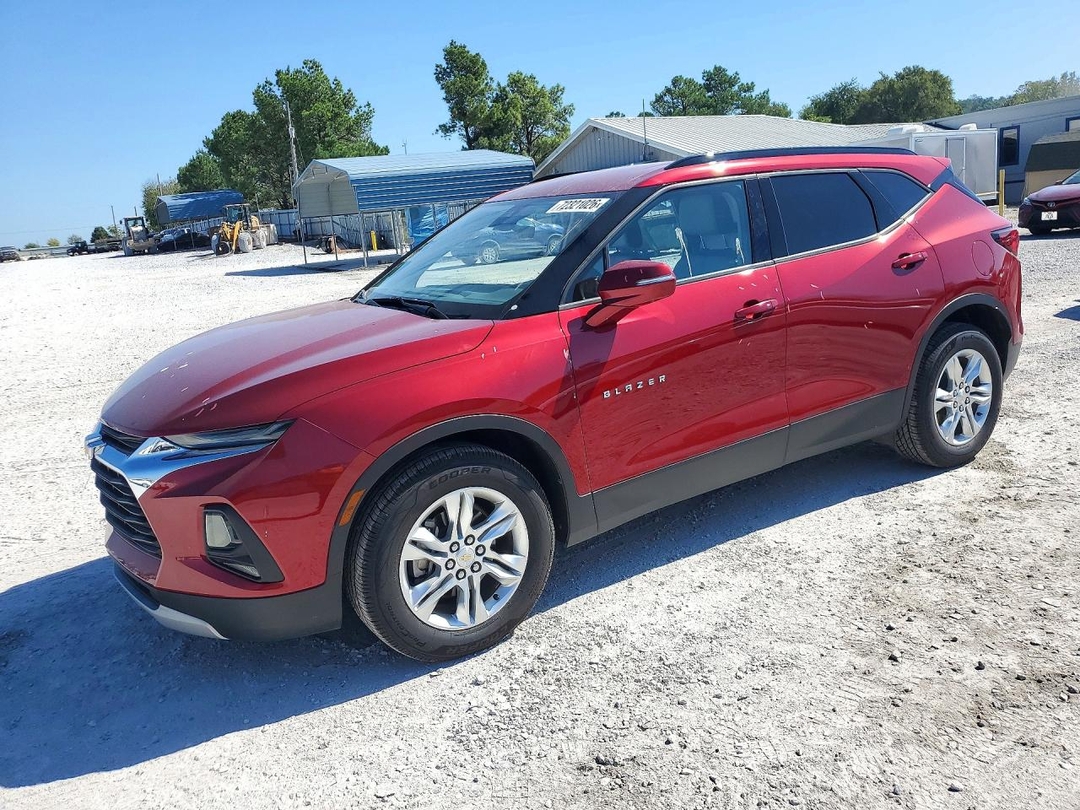 Vue de 2019 CHEVROLET BLAZER 3LT, angle 1