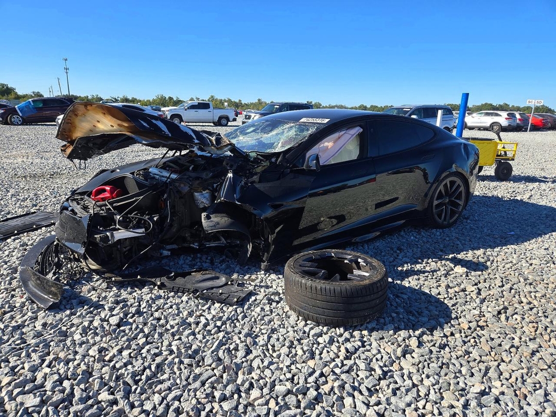 منظر 2022 TESLA MODEL S، زاوية 1
