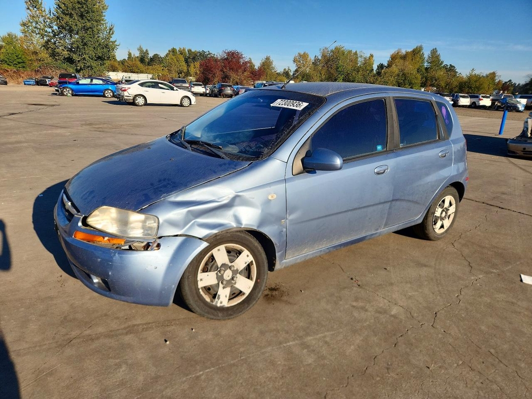 Vue de 2007 CHEVROLET AVEO BASE, angle 1