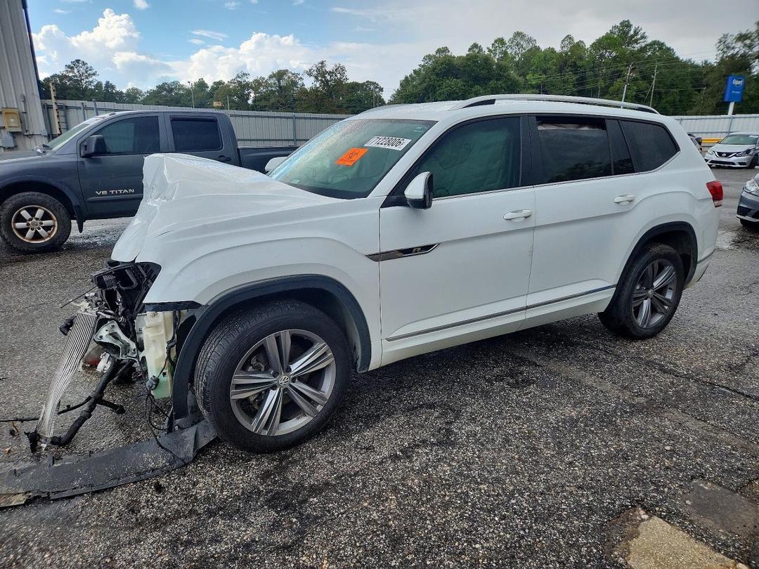 Vedere 2019 VOLKSWAGEN ATLAS SE, unghi 1