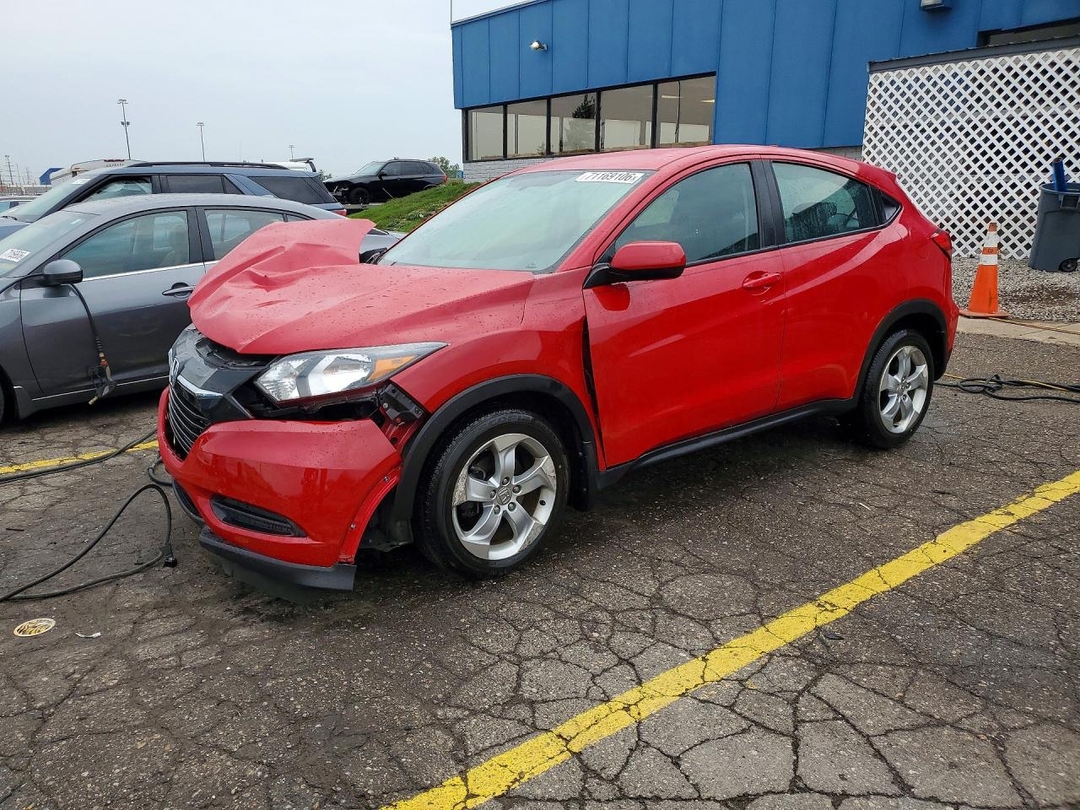 منظر 2016 HONDA HR-V LX، زاوية 1