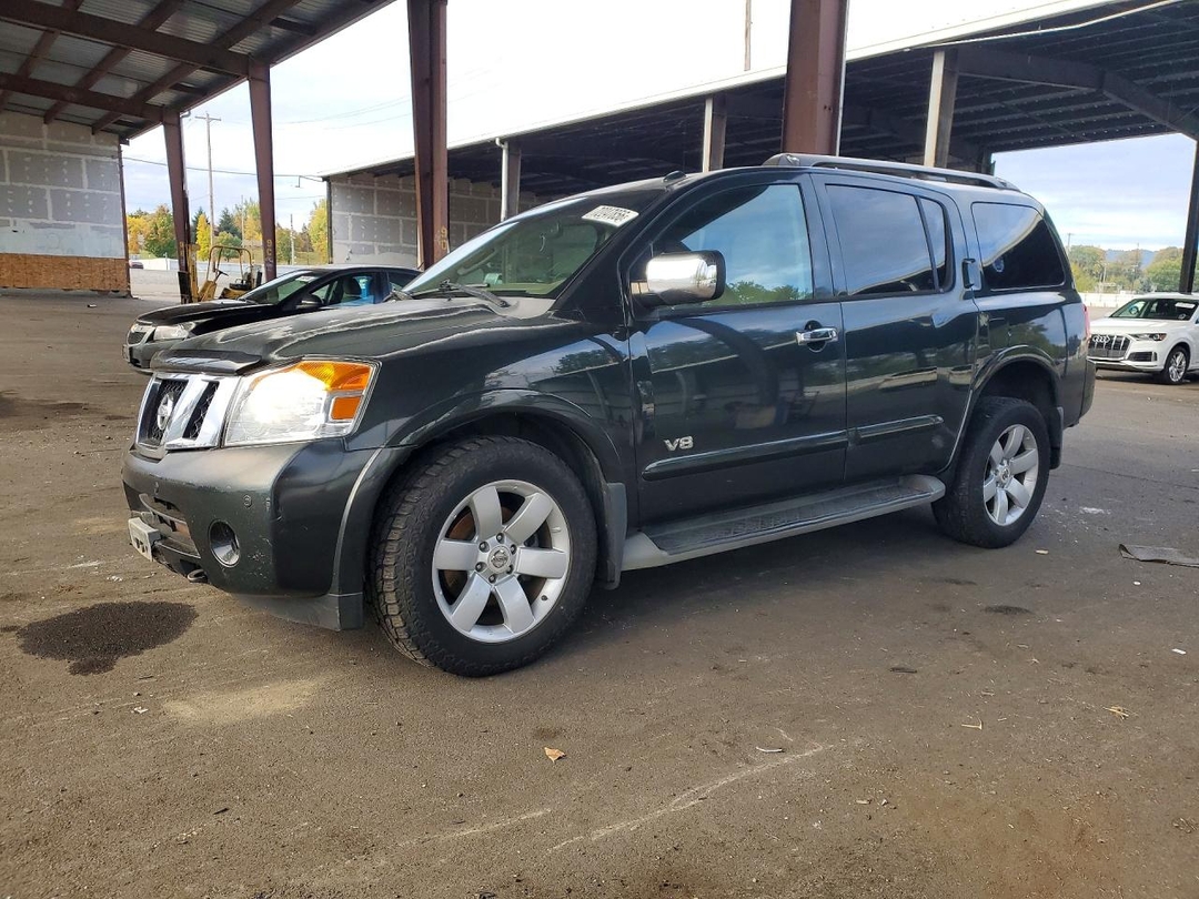 منظر 2008 NISSAN ARMADA SE، زاوية 1