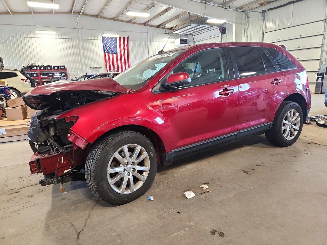 Вид 2013 FORD EDGE SEL, угол 1