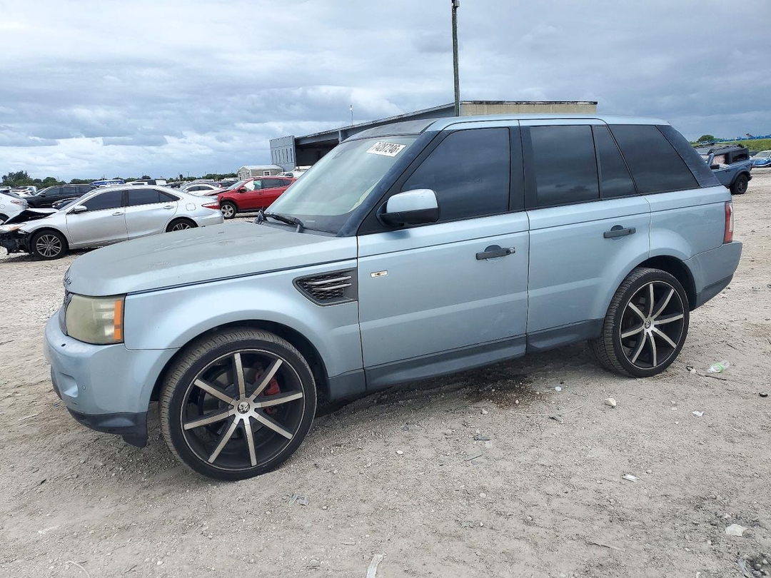 Vista de 2011 LAND ROVER RANGE ROVER SPORT HSE, ángulo 1