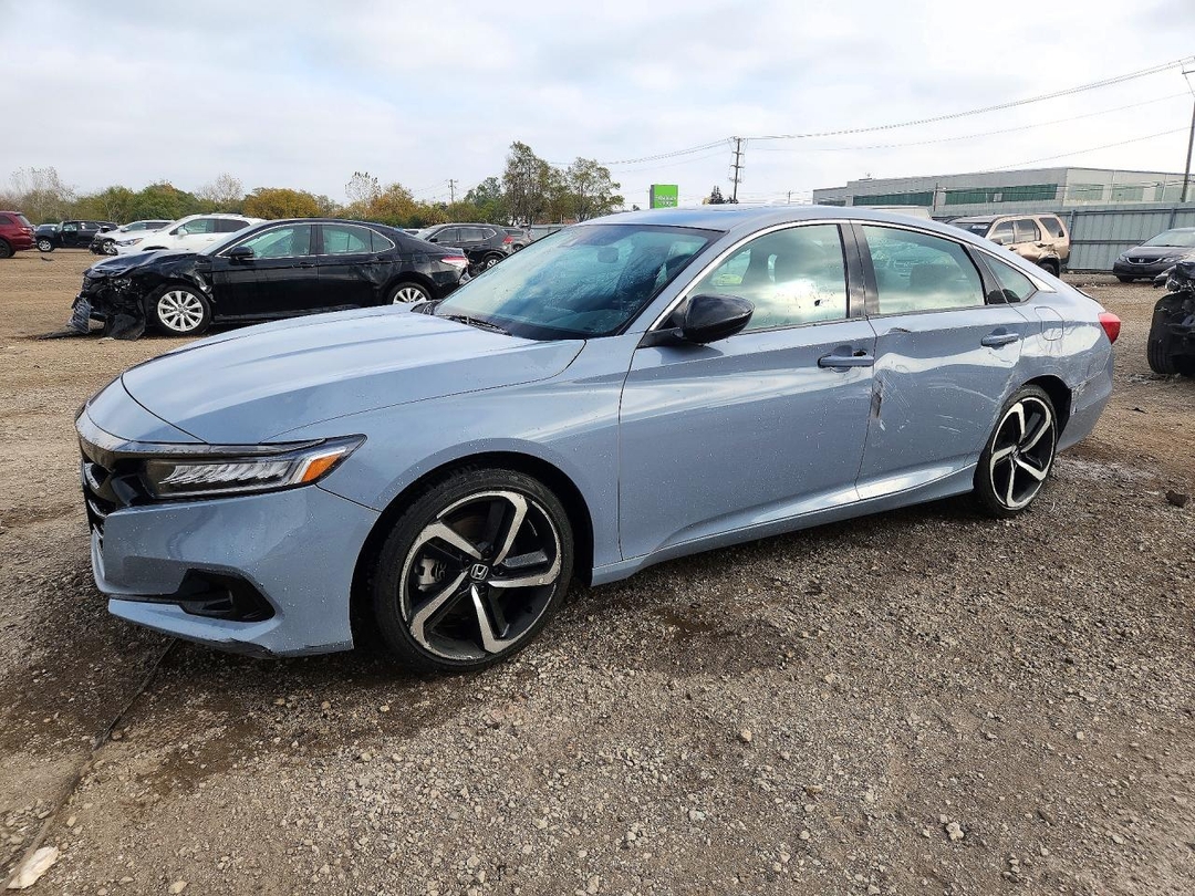 Vue de 2022 HONDA ACCORD SPORT, angle 1