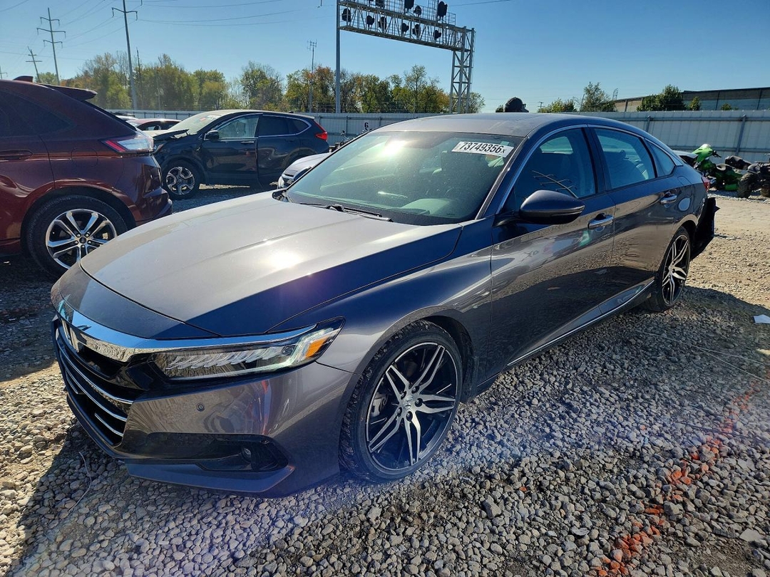 منظر 2021 HONDA ACCORD TOURING، زاوية 1
