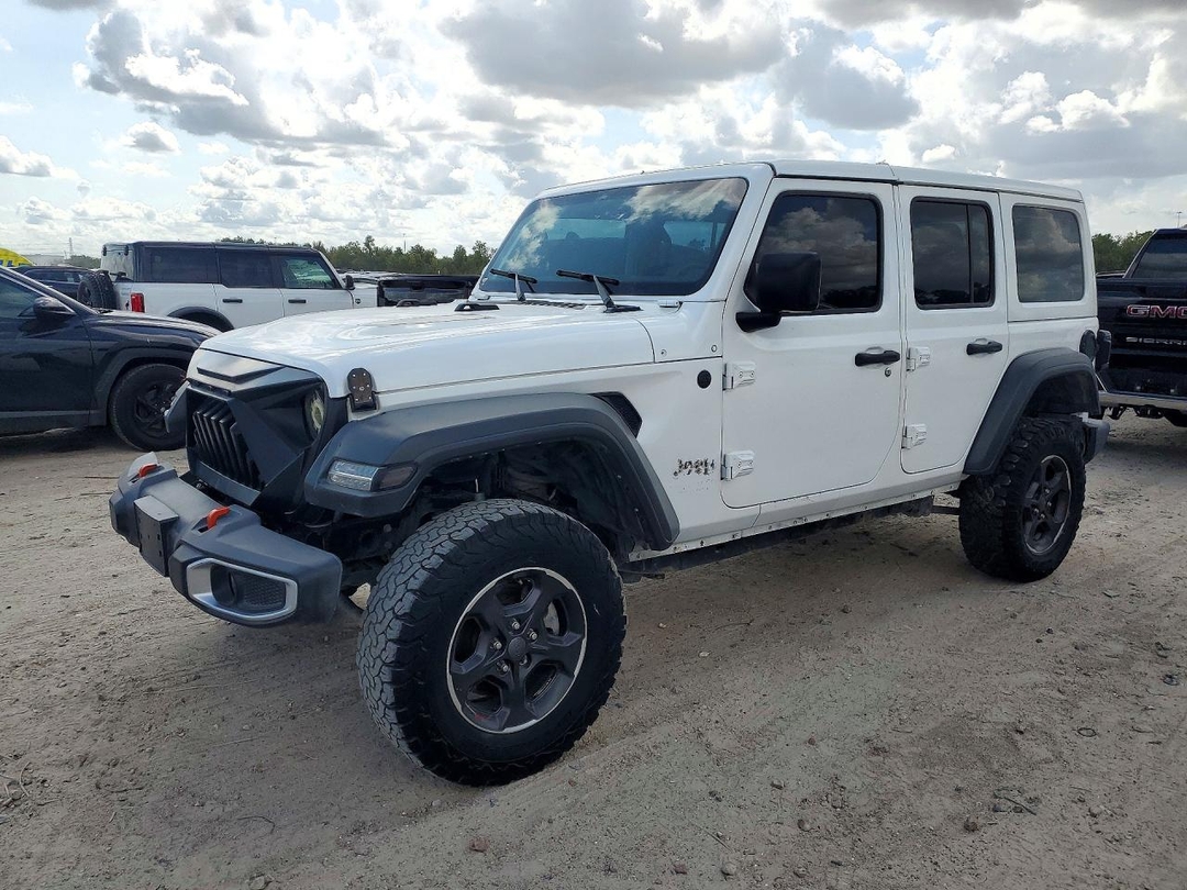 Vedere 2023 JEEP WRANGLER SPORT, unghi 1