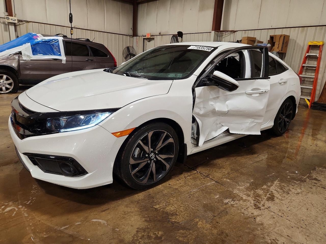 Vedere 2020 HONDA CIVIC SPORT, unghi 1