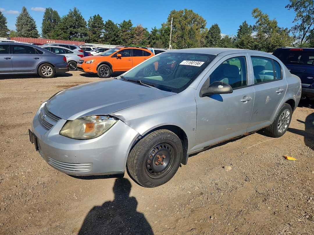 Вид 2009 CHEVROLET COBALT LS, угол 1