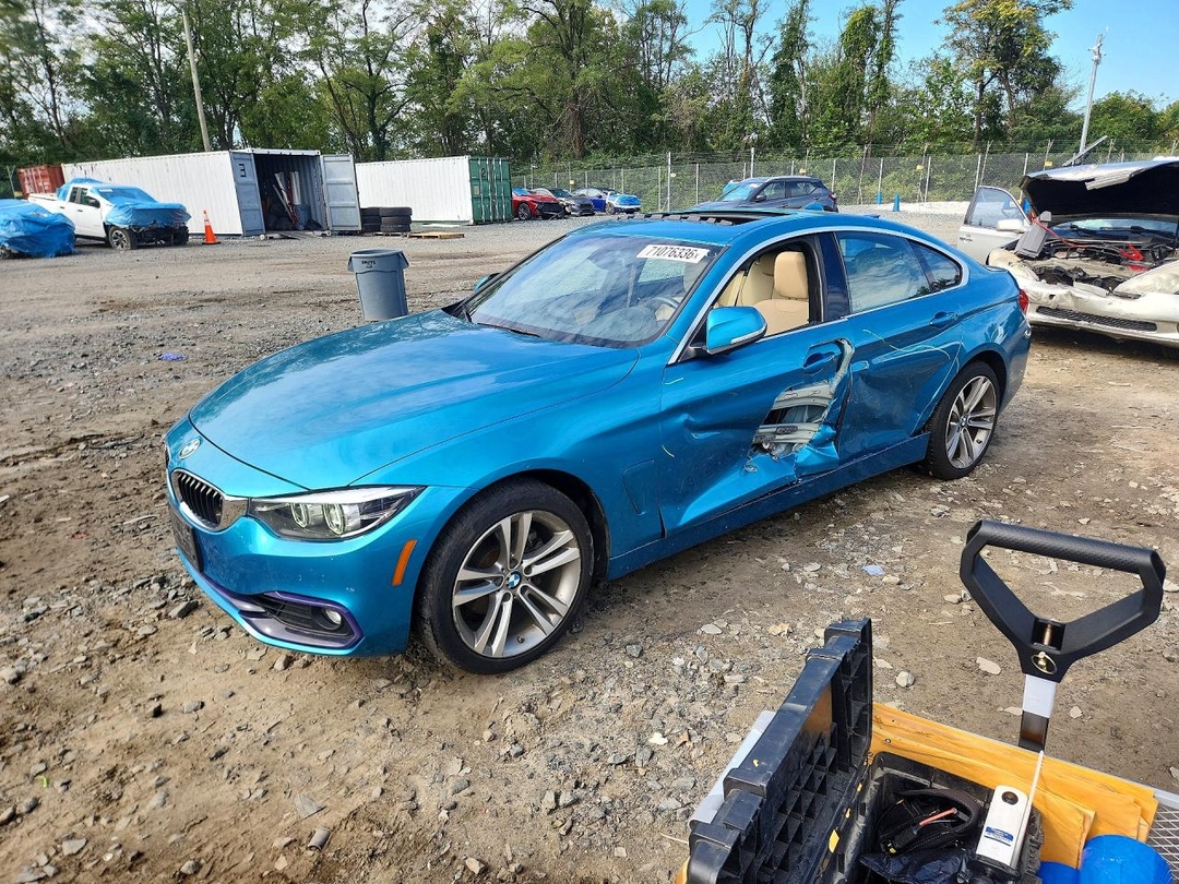 Vedere 2018 BMW 430XI GRAN COUPE, unghi 1