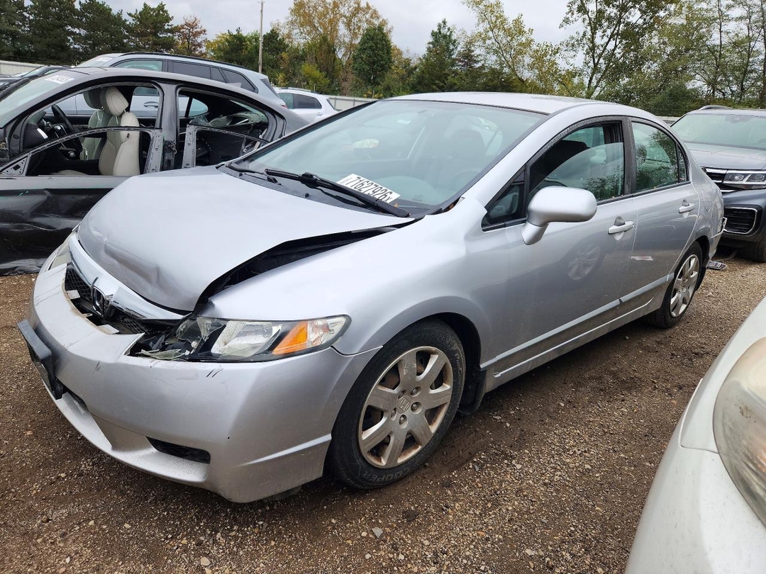 منظر 2011 HONDA CIVIC LX، زاوية 1