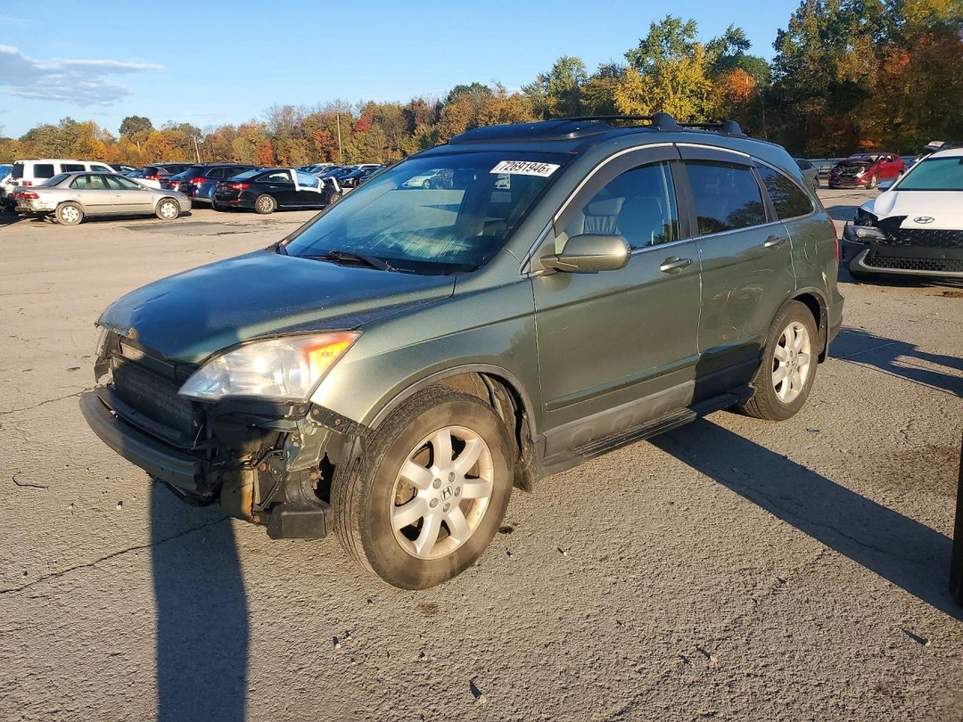 Vista de 2008 HONDA CR-V EXL, ángulo 1