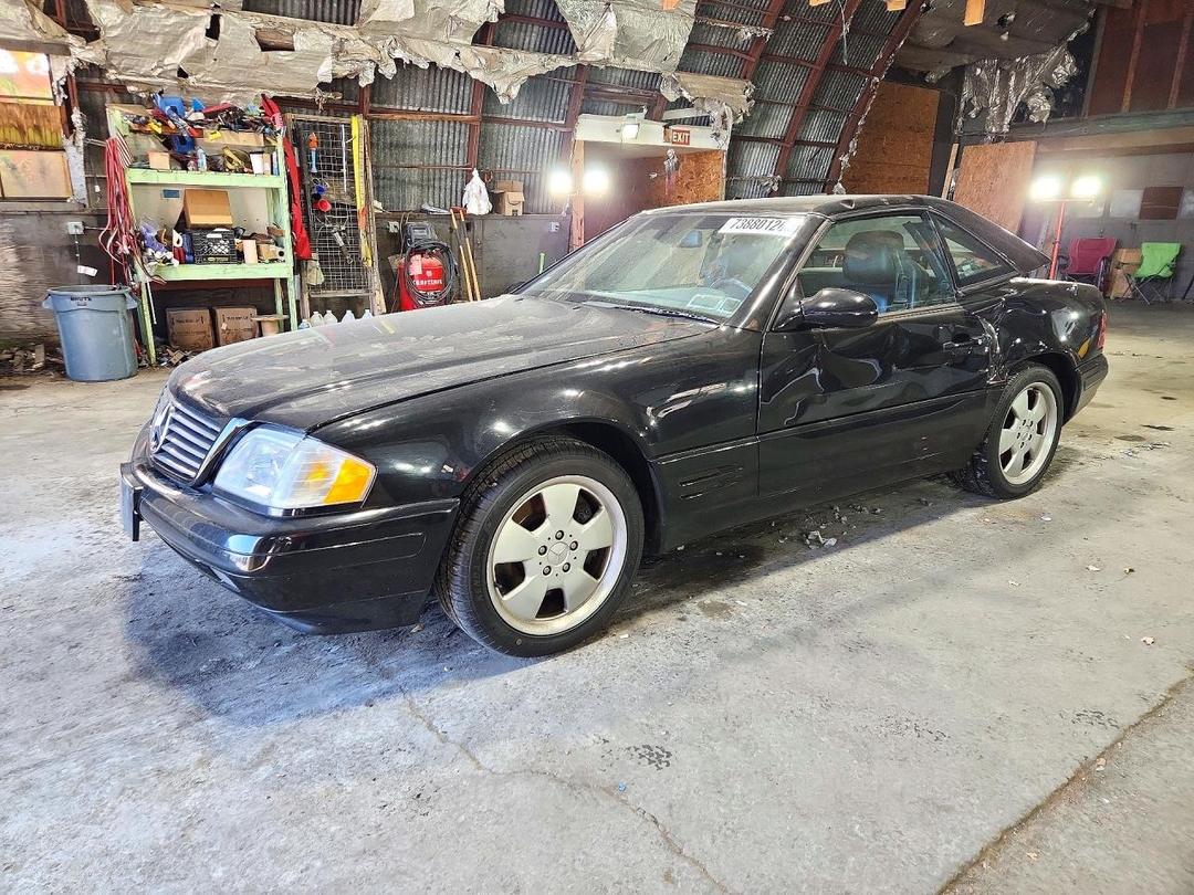 منظر 2000 MERCEDES-BENZ SL 500، زاوية 1