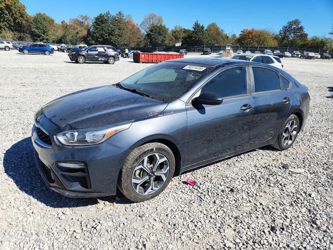 Vista de 2020 KIA FORTE LXS, ángulo 1