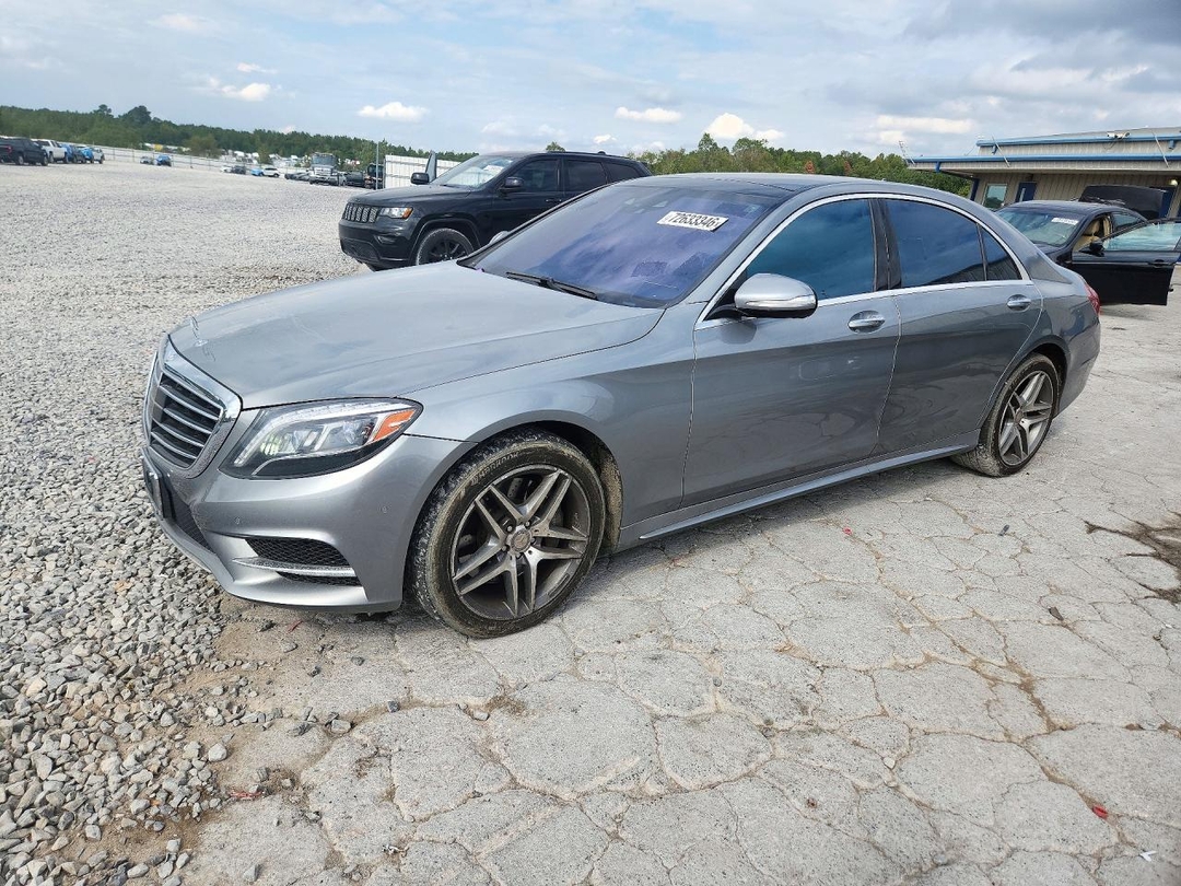 منظر 2015 MERCEDES-BENZ S 550 4MATIC، زاوية 1