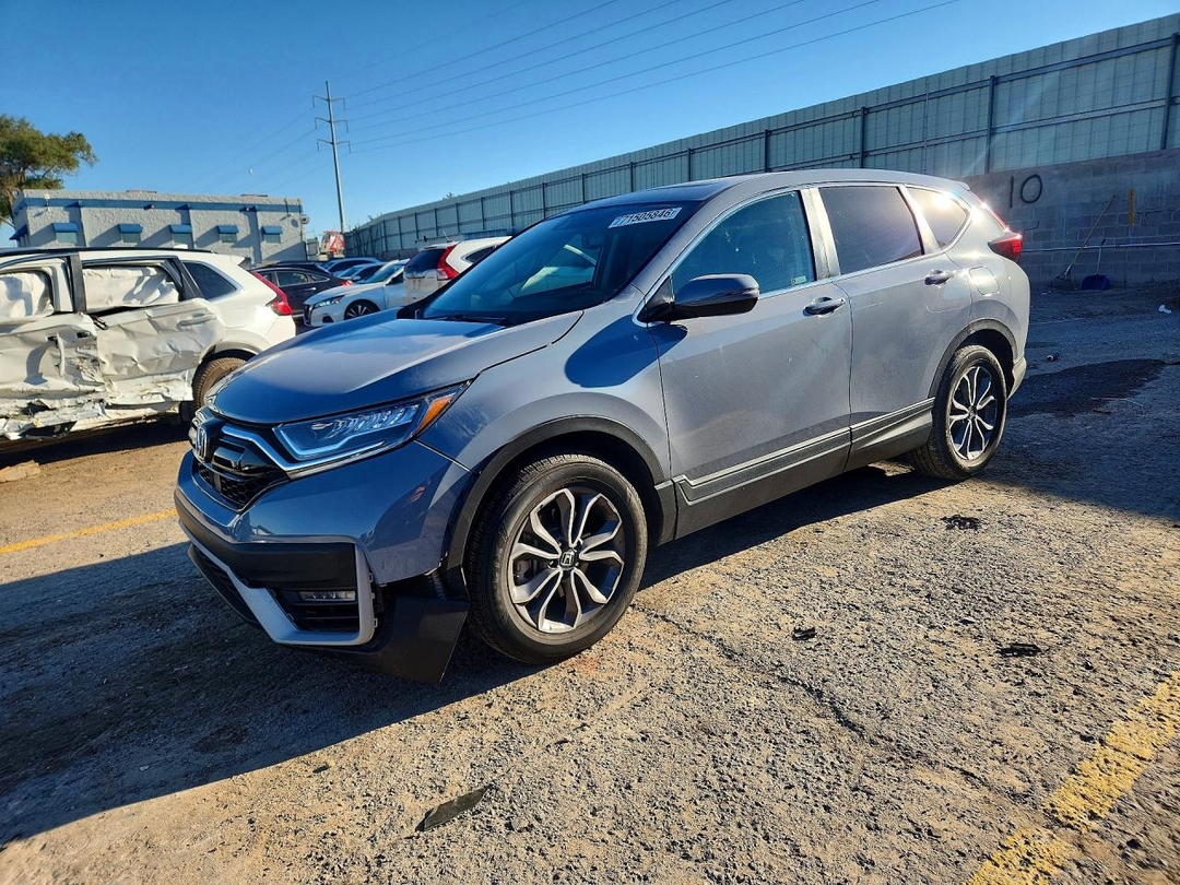Vista de 2022 HONDA CR-V EXL, ángulo 1