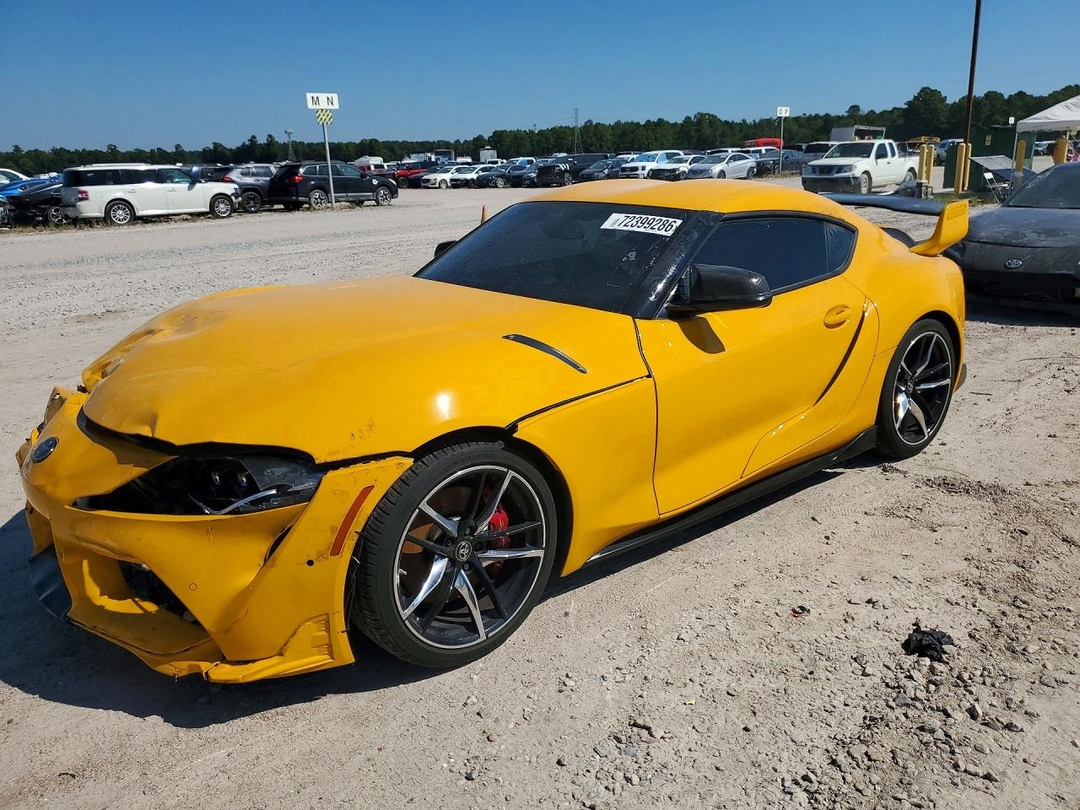 Vedere 2021 TOYOTA GR SUPRA 3.0 PREMIUM, unghi 1