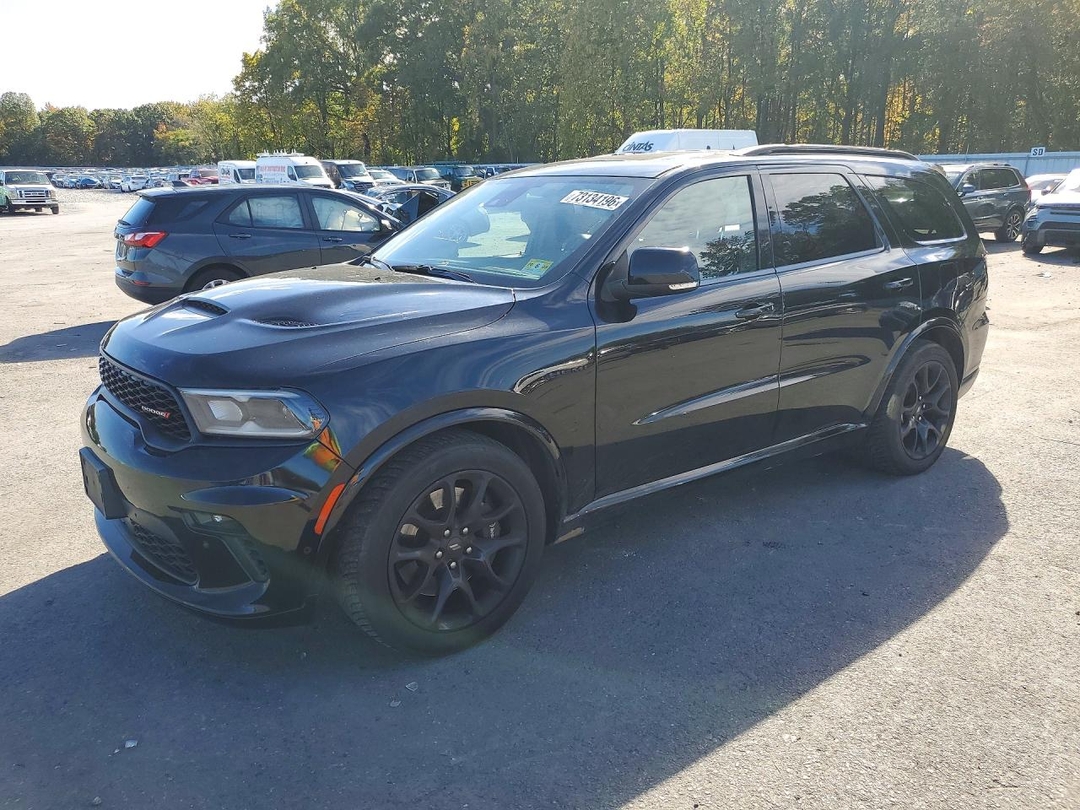 Vue de 2021 DODGE DURANGO R/T, angle 1