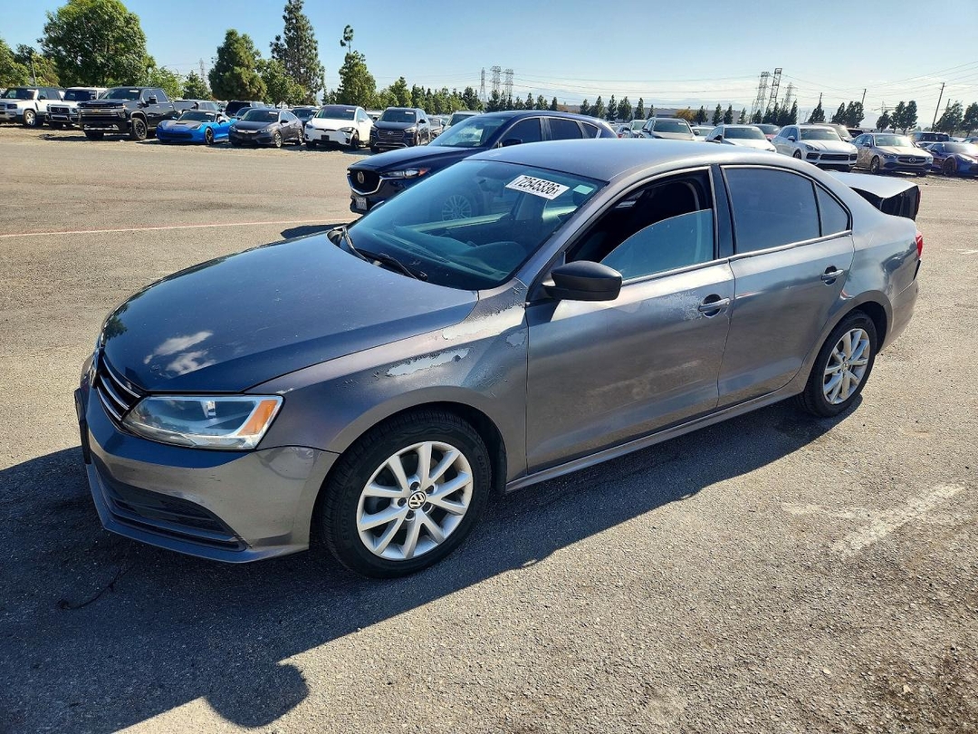 Vedere 2015 VOLKSWAGEN JETTA SE, unghi 1
