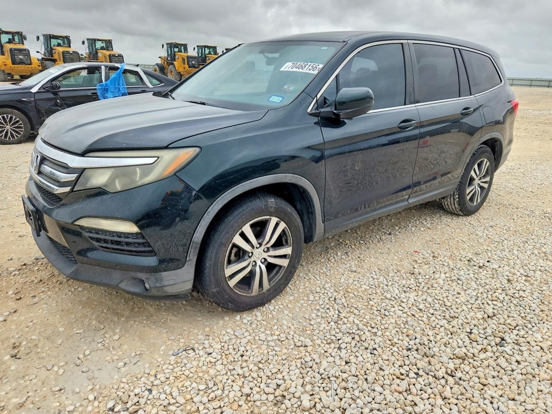 Vedere 2016 HONDA PILOT EX, unghi 1