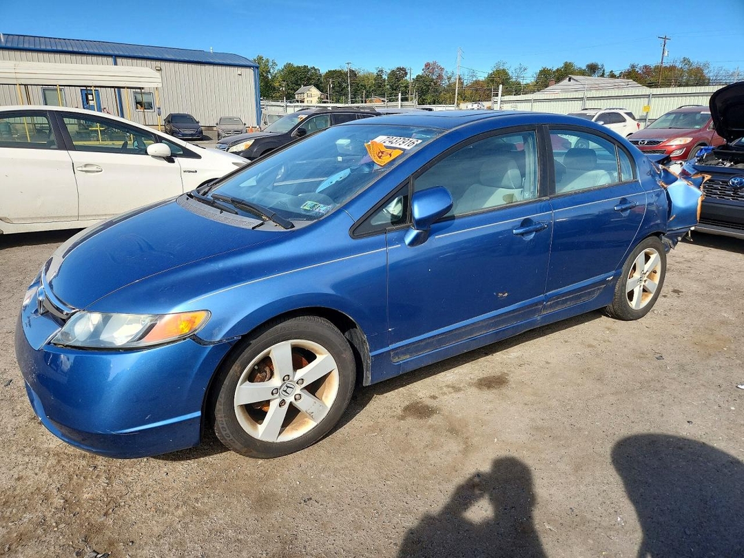 Вид 2006 HONDA CIVIC EX, угол 1